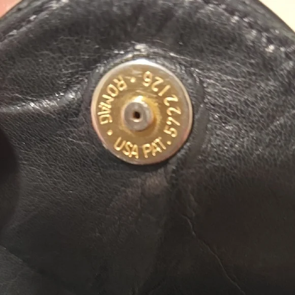 Rebecca Minkoff Black Leather Bag with Silver Accents VINTAGE!!! - Picture 7 of 10